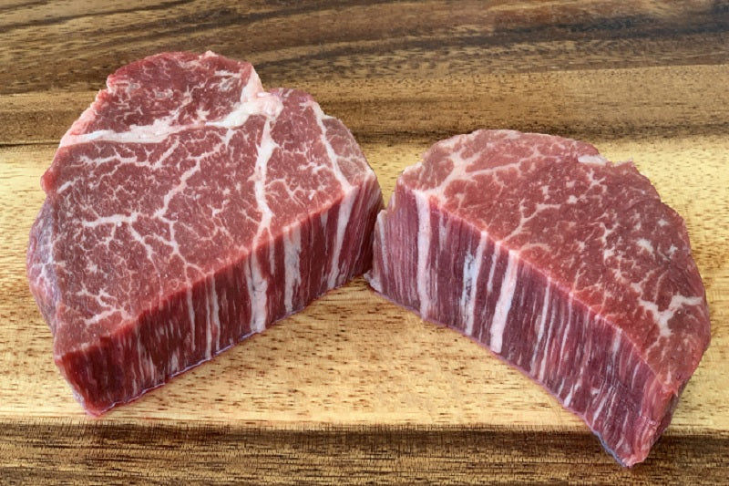 Australian Wagyu Filet Mignons - 6 oz Steaks