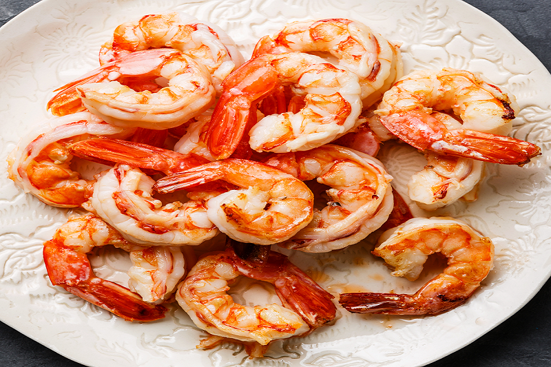 Wild Gulf Shrimp For Sale - 10 lb box - Free Shipping - 8/12 ct